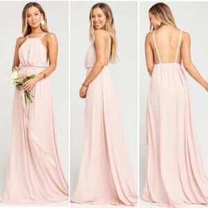 Show Me Your MuMu Pink Maxi Dress